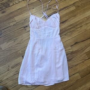 Fieutte Pink Mini Dress, Beginning Boutique